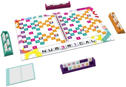 Tomy bordspel Numerical - educatief strategiespel voor kinderen en volwassenen-2