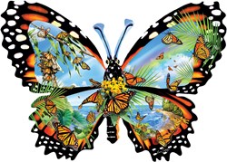 SunsOut puzzel dieren Ode to the Monarch - 1000 stukjes karton