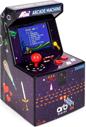 Thumbs Up retro mini arcade machine met 240 spellen - zwart - 8-bit