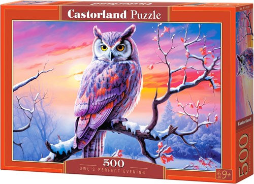 Castorland puzzel uil legpuzzel - 500 stukjes kleurrijk speelgoed-2