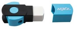 Bruynzeel puntenslijper met gum Pacific set - 5 stuks
