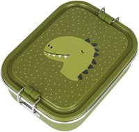 Trixie brooddoos lunchbox Mr. Dino - RVS - Groen - Kinderen-3