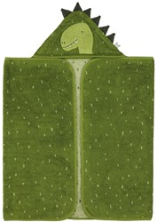 Trixie badcape kind 70x130cm biologisch katoen Mr. Dino