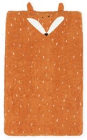 Trixie aankleedkussenhoes babytextiel 70x45cm Mr. Fox biologisch katoen