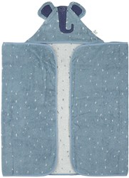 Trixie badcape biologisch katoen 70x130cm Mrs. Elephant - zachte handdoek