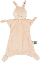 Trixie knuffeldoekje baby Mrs. Rabbit - zacht roze fopspeenhouder