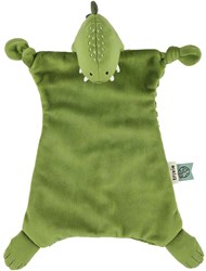 Trixie knuffeldoekje baby Mr. Dino - comforter groen katoen