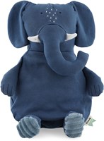 Trixie knuffel groot - biologisch katoen olifant Mrs. Elephant pluche