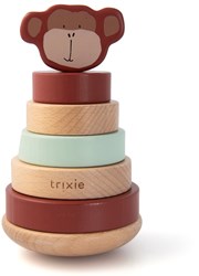 Trixie houten stapeltoren - educatief speelgoed Mr. Monkey FSC hout