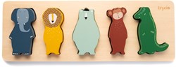 Trixie houten vormenpuzzel - educatief speelgoed voor peuters en baby's