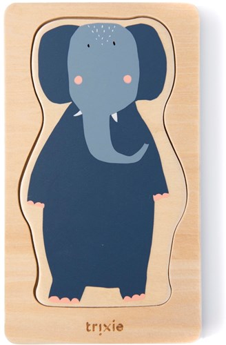 Trixie houten dierenpuzzel - educatief speelgoed FSC hout 4 lagen