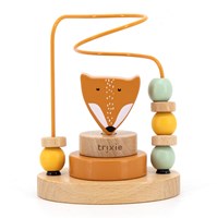 Trixie houten kralenframe - educatief speelgoed Mr. Fox voor peuters
