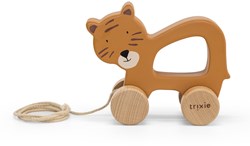 Trixie houten trekspeeltje tijger - FSC gecertificeerd babyspeelgoed
