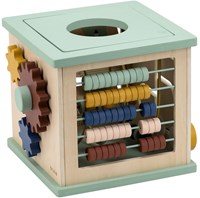 Trixie houten activiteitenkubus 5-in-1 - educatief speelgoed vanaf 1 jaar