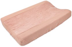 Trixie aankleedkussenhoes babytextiel 70x45cm Bliss Coral roze katoen