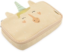 Trixie rechthoekige pennenzak unicorn etui duurzaam katoen