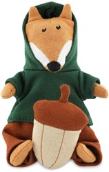 Trixie knuffelpop Mr. Fox - handpop biologisch katoen
