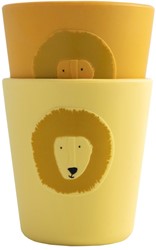 Trixie Silicone beker 2-pack - Mr. Lion