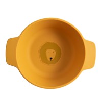 Trixie siliconen kom voor kinderen - Mr. Lion - geel - veilig kinderservies