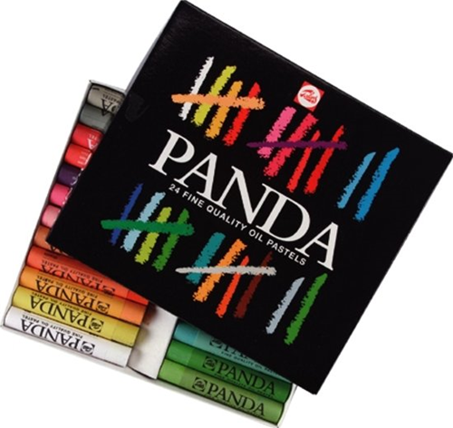 Talens Panda Oliepastels, 24st.