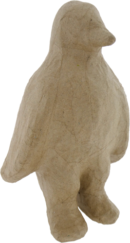 Hobbygroep Papier-maché Pinguin 11x8x18 cm