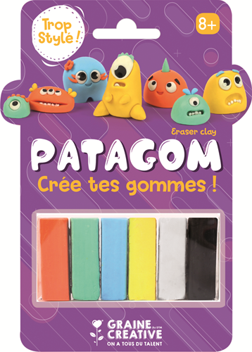 Patagom Patagom Gum Klei Set Monsters 6x25 gr