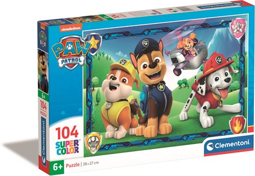 Clementoni puzzel Paw Patrol - 104 stukjes karton kinderpuzzel-2