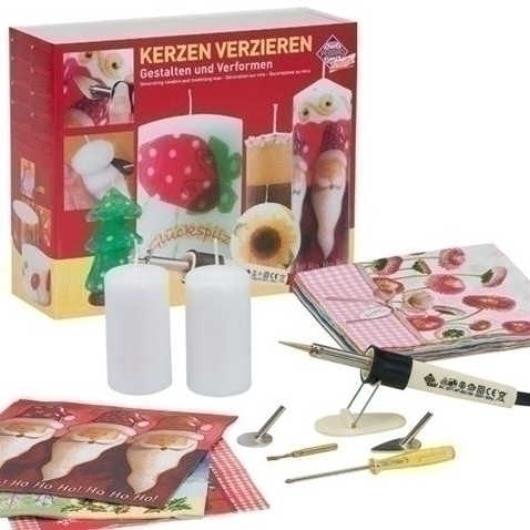 Pebaro Pebaro Kaarsen Versier Set Feestdagen
