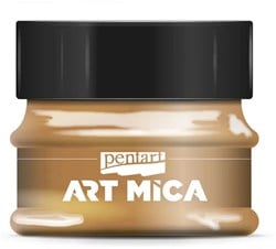 Pentart Pentart Art Mica Pigment Poeder Golden Brown 9gr