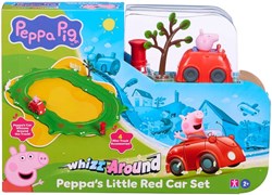 Chillfactor Peppa Pig speelgoed auto set - Peppa's rode auto motorisch