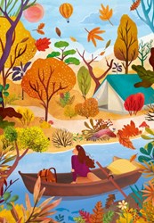 Pieces & Peace puzzel herfstkleuren - 1000 stukjes legpuzzel