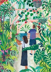 Pieces & Peace botanische tuin legpuzzel 1500 stukjes kleurrijk