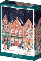 Pieces & Peace legpuzzel Brugge kerst 1000 stukjes puzzelspel-2