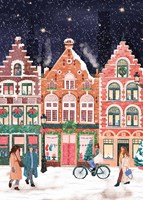 Pieces & Peace legpuzzel Brugge kerst 1000 stukjes puzzelspel