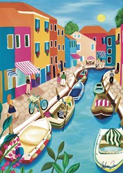 Pieces & Peace legpuzzel Burano 1000 stukjes kleurrijk speelgoed