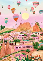 Pieces & Peace legpuzzel Cappadocia 1000 stukjes kleurrijk speelgoed