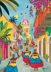 Pieces & Peace legpuzzel Cartagena 1000 stukjes kleurrijk puzzelplezier