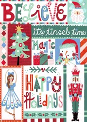Pieces & Peace kerst puzzel collage - 500 stukjes legpuzzel