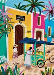 Pieces & Peace puzzel Die Farben Mexikos - 500 stukjes