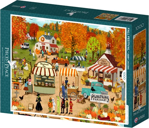 Pieces & Peace puzzel herfstfestival - 1000 stukjes legpuzzel-2