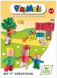 PlayMais creatief boekje - inspiratie voor kinderen - voorbeelden en instructies