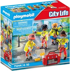 Playmobil City Life reddingsteam - speelfiguur en accessoires