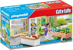Playmobil City Life Verkoopstand Speelgoed Kiosk Lunchset