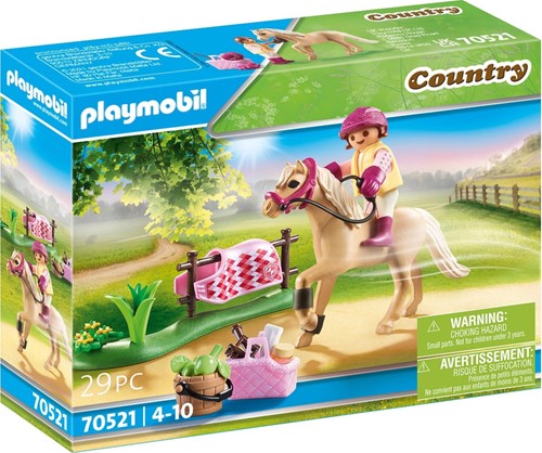 Playmobil Collectie pony 'Duitse rijpony' 70521