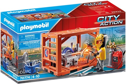Playmobil Container productie 70774
