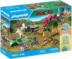 Playmobil dinosaurus onderzoeksstation speelgoedset - ontdekking en avontuur