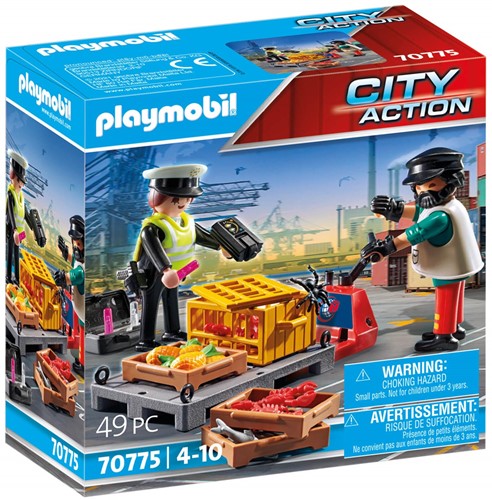 Playmobil Douanecontrole 70775