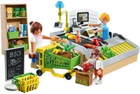 Playmobil biologische supermarkt speelgoed winkel stadsleven-2