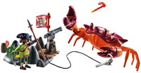 Playmobil piraten speelgoed Strijd tegen de gigantische krab - piratenavontuur-2