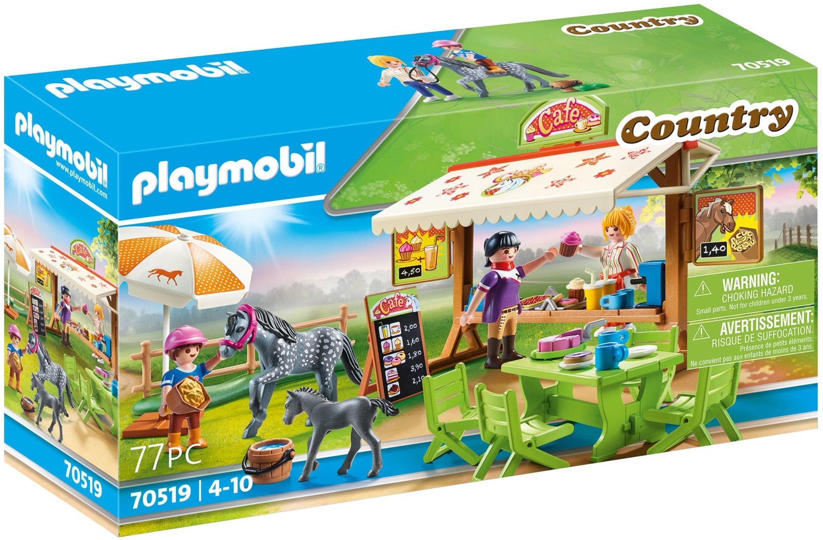 knecht bevind zich te veel Playmobil Pony - café 70519 kopen?